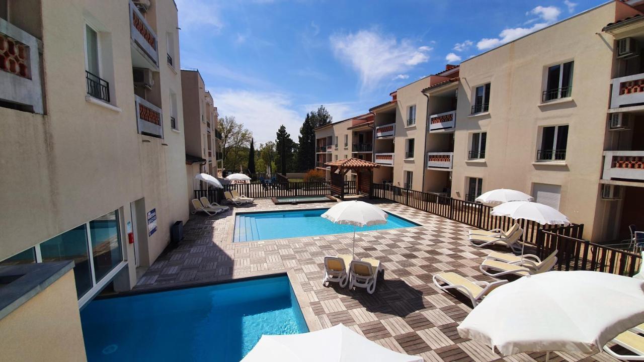 Douceur du Verdon- Climatisé avec Piscine, Parking Gréoux-les-Bains Esterno foto